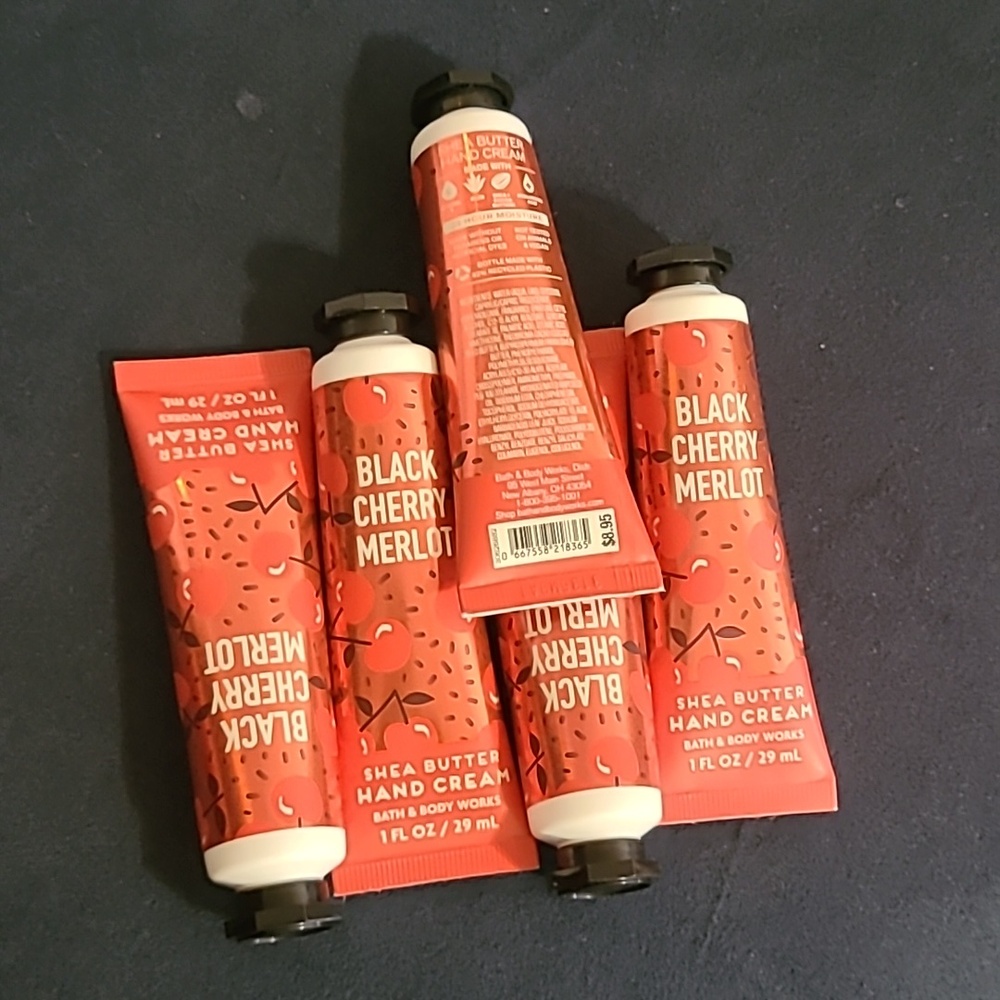 5 Black Cherry Merlot Shea Butter Hand Cream